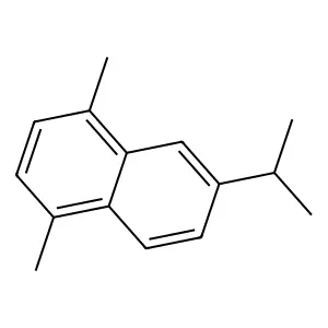 6-Isopropyl-1,4-dimethylnaphthalene structure