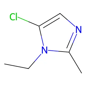 5-Chloro-1-ethyl-2-methyl-1H-imidazole structure