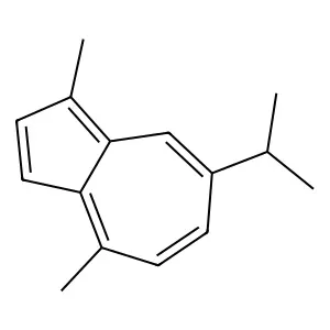 愈创蓝油烃 structure