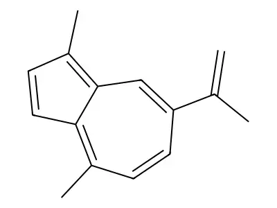 Lactarazulene structure