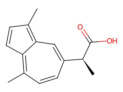 Chamazulene Carboxylic Acid structure