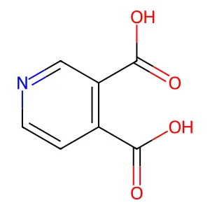 吡啶-3,4-二甲酸 structure