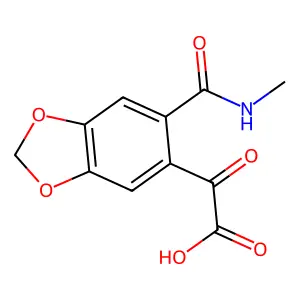 Hydrastininic acid structure