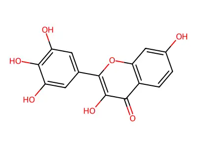 洋槐黄素 structure