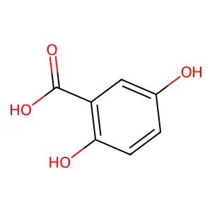 龙胆酸 structure