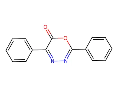 2,5-Diphenyl-6H-1,3,4-oxadiazin-6-one structure