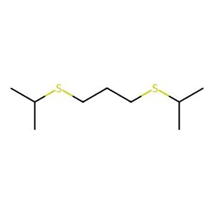 2,8-Dimethyl-3,7-dithianonane structure