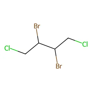 2,3-Dibromo-1,4-dichlorobutane structure