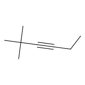 3-Hexyne, 2,2-dimethyl- structure
