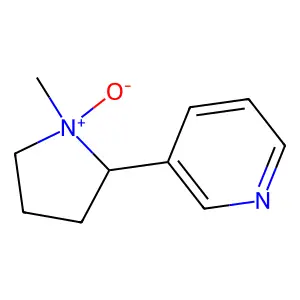 Nicotine 1'-N-oxide structure