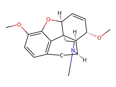 Pseudocodeine methyl ether structure