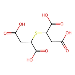 硫代二琥珀酸 structure