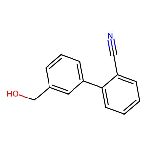 3-(2-Cyanophenyl)benzyl alcohol structure