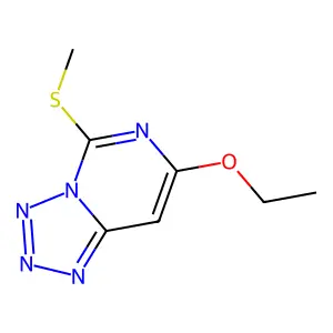 7-Ethoxy-5-methylsulfanyltetrazolo[1,5-c]pyrimidine structure