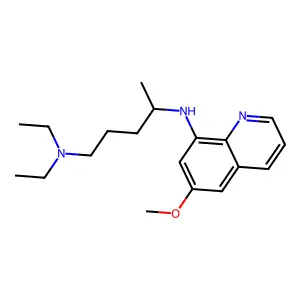 扑疟喹啉 structure