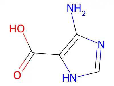 5-氨基-1H-咪唑-4-甲酸 structure