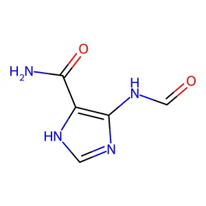 Imidazole-4-carboxamide, 5-formamido- structure