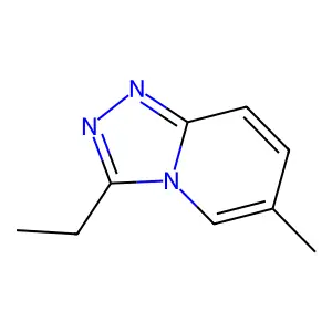 3-Ethyl-6-methyl[1,2,4]triazolo[4,3-a]pyridine structure