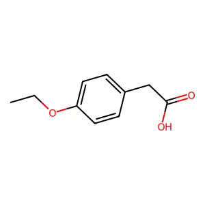 Benzeneacetic acid, 4-ethoxy- structure