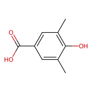 4-Hydroxy-3,5-dimethylbenzoic acid structure