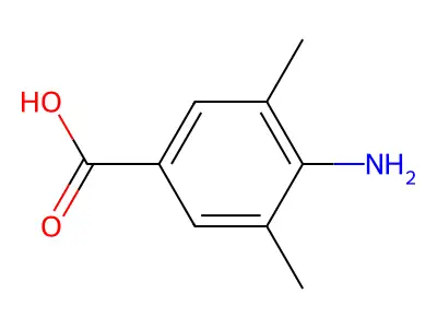 4-Amino-3,5-dimethylbenzoic acid structure