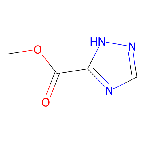 methyl 1H-1,2,4-triazole-3-carboxylate structure