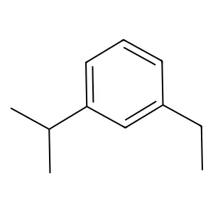 1-Ethyl-3-isopropylbenzene structure