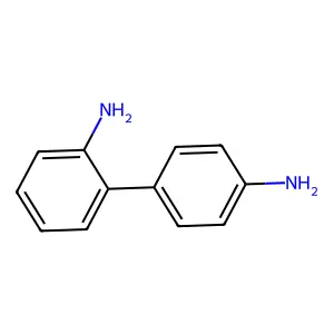 2,4'-Biphenyldiamine structure