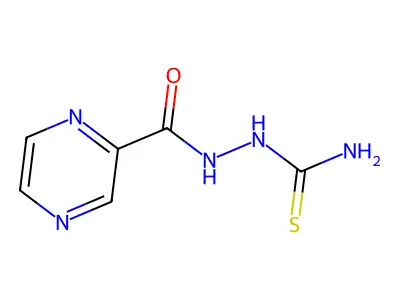 (Pyrazine-2-carbonylamino)thiourea structure