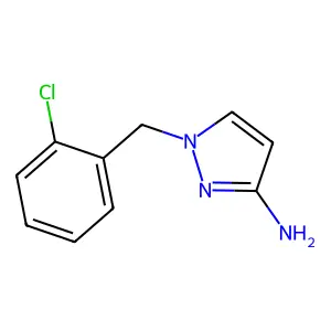 1-(2-氯苄基)-1H-吡唑-3-胺 structure