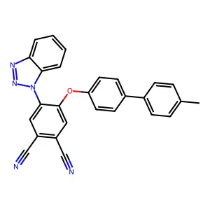 4-(Benzotriazol-1-yl)-5-[4-(4-methylphenyl)phenoxy]benzene-1,2-dicarbonitrile structure