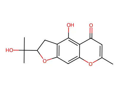 Visamminol structure