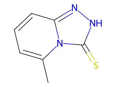 5-methyl-2H-[1,2,4]triazolo[4,3-a]pyridine-3-thione structure