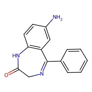 7-Aminonitrazepam structure