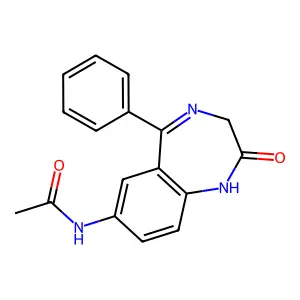 7-Acetamidonitrazepam structure