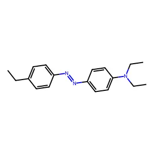 4-(Diethylamino)-4'-ethylazobenzene structure