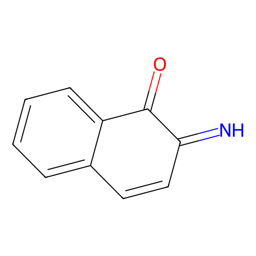 1(2H)-Naphthalenone, 2-imino- structure