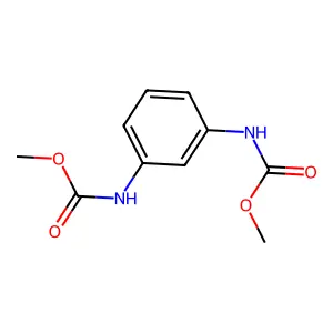 Dimethyl 1,3-phenylenedicarbamate structure