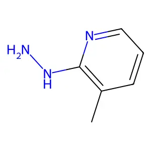 2-Hydrazinyl-3-methylpyridine structure