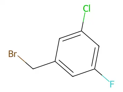3-Chloro-5-fluorobenzyl Bromide structure