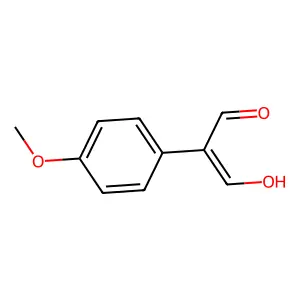 3-Hydroxy-2-(4-methoxyphenyl)prop-2-enal structure