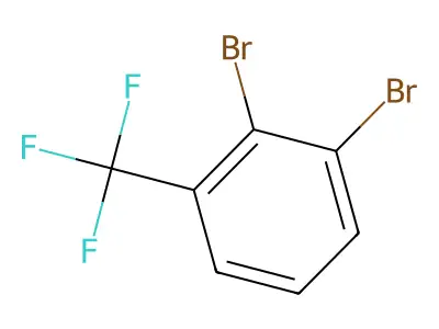 1,2-Dibromo-3-(trifluoromethyl)benzene structure