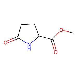 Methyl 5-oxo-L-prolinate structure