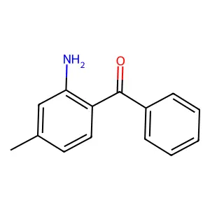 2-Amino-4-methylbenzophenone structure
