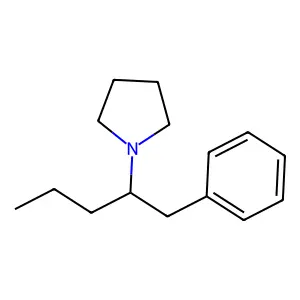 苯咯戊烷 structure