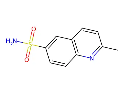 2-Methylquinoline-6-sulfonamide structure