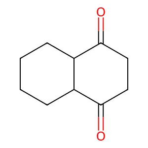 Decalin-1,4-dione structure