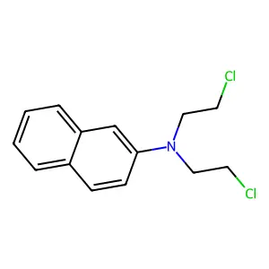 萘氮芥 structure