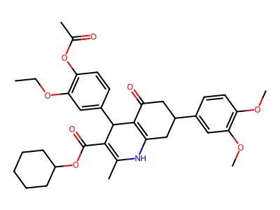 Cyclohexyl arboxylate structure