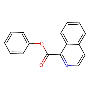 Phenyl isoquinoline-1-carboxylate structure